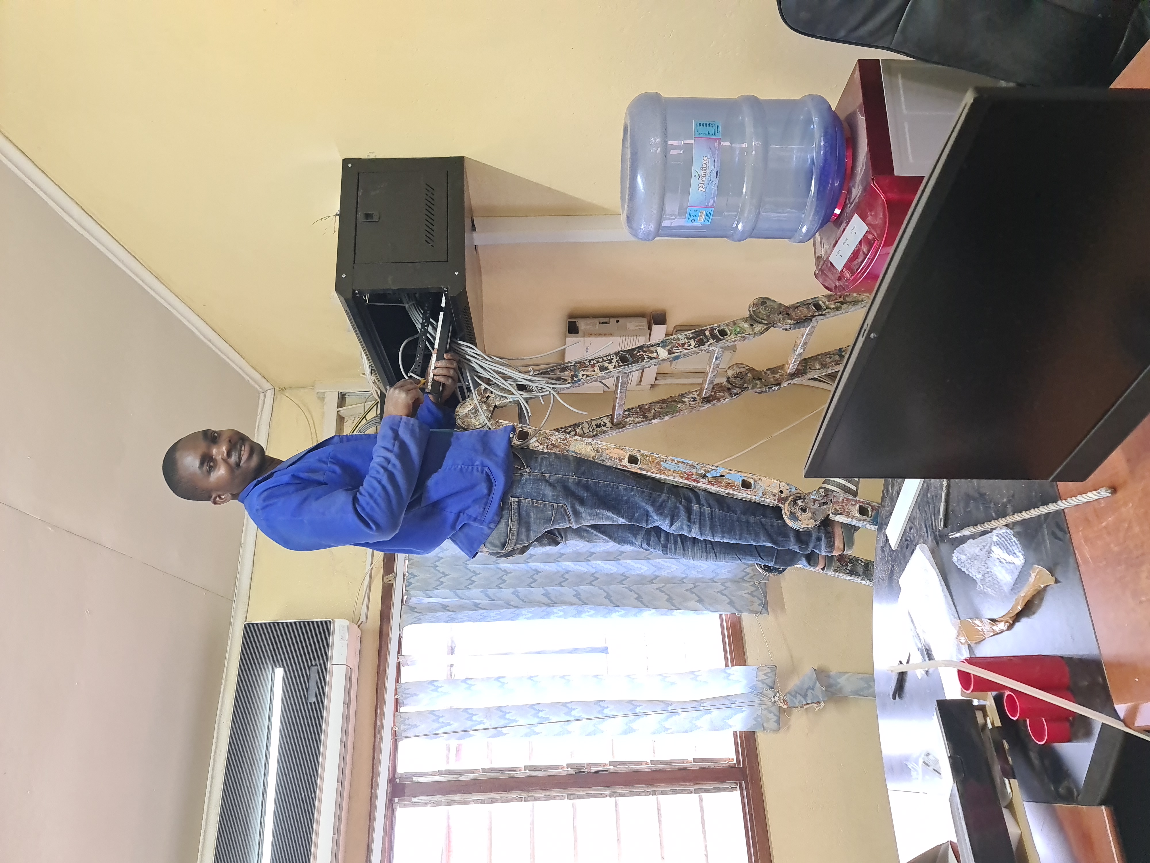 Network installation at Malawi Bereau of Standards Mzuzu