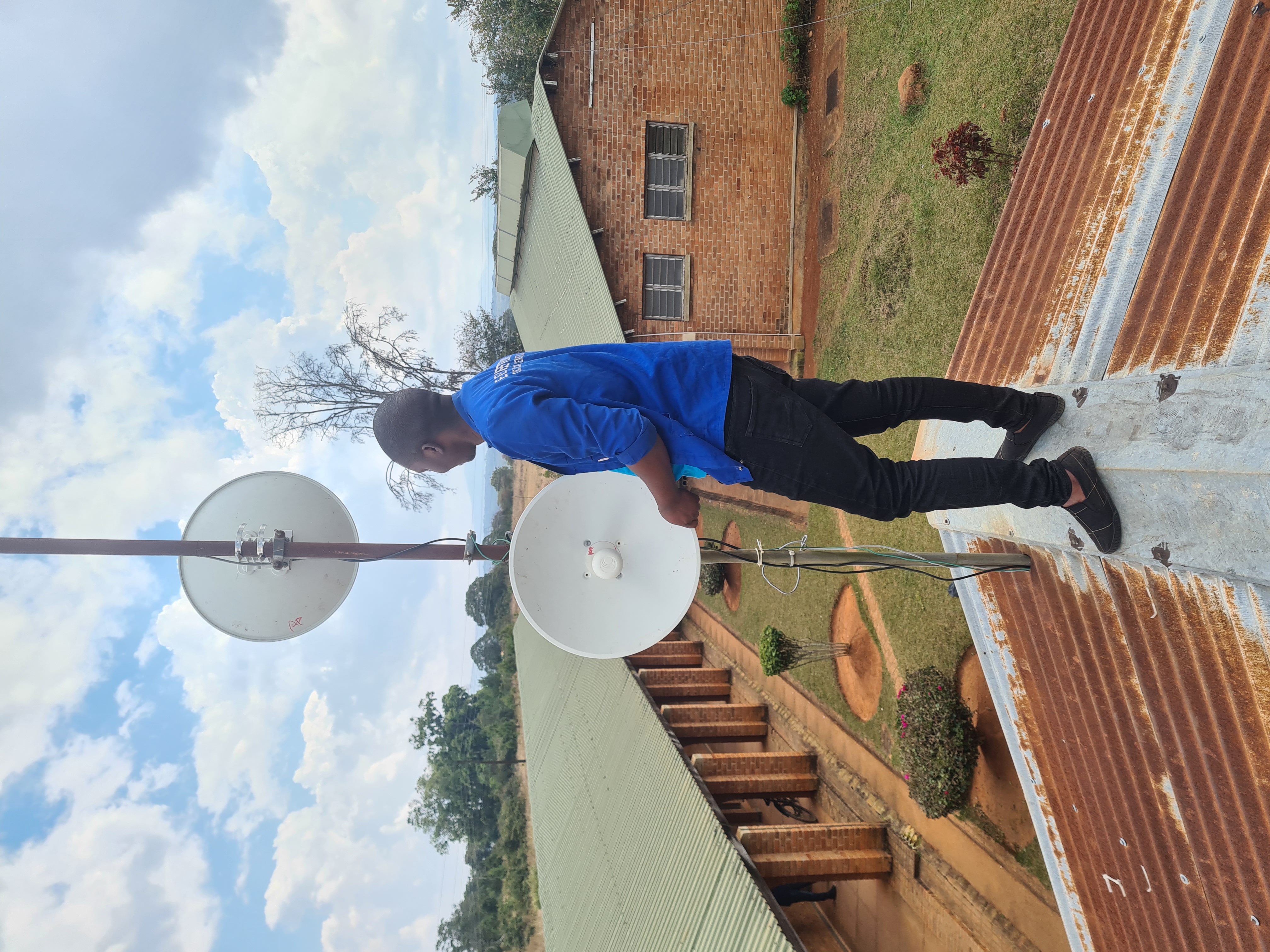 Point to point installation Lunyangwa Research station